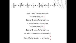 Factor Común  Ejemplo 5  Primer caso de factoreo [upl. by Adnof]