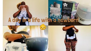 A REALISTIC DAY IN MY LIFE WITH A NEWBORN  HOW TO USE A TOMMEE TIPPEE ADVANCED ELECTRIC STERILISER [upl. by Netniuq]