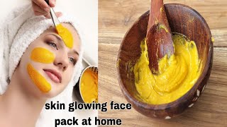 skin glowing face pack at home remedy All skin type [upl. by Eidnyl996]