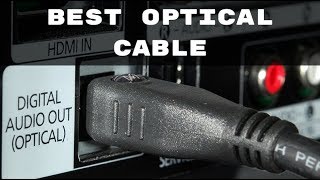 Best Optical Cable for Digital Audio Connection  Top Choice [upl. by Arriec]