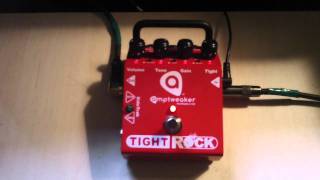 Amptweaker TightRock Distortion Overdrive Guitar Demo HD [upl. by Maclay929]