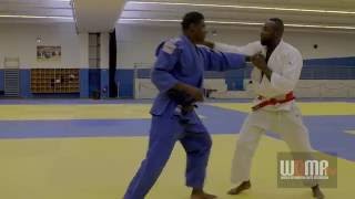 Judo Champion Training Gripping Darcel Yandzi [upl. by Hildegard]