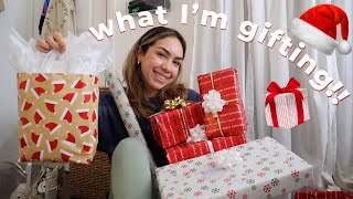 What Im GIFTING for Christmas 2020  Wrap with Me gift haul [upl. by Schofield537]