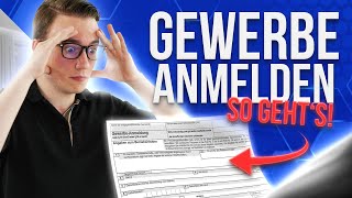 Dropshipping Gewerbe anmelden SchrittfürSchritt ausfüllen [upl. by Auhsohey501]