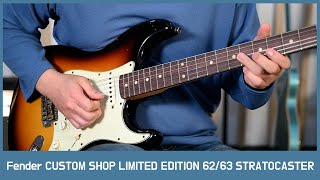 Fender CUSTOM SHOP LIMITED EDITION 6263 STRATOCASTER JOURNEYMAN RELIC 펜더커스텀샵프리버드TODAYSGEAR [upl. by Rudy]