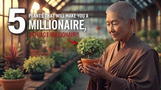 5 Powerful Plants That Will Instantly Attract Wealth to Your Life Money Abundance Buddhism [upl. by Dj]