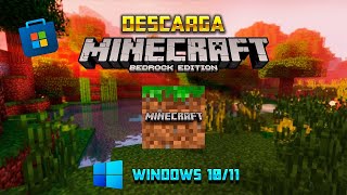 ✅ como DESCARGAR MINECRAFT BEDROCK en PC 👈ACTUALIZADO  18  121  2024  minecraft descargar [upl. by Niveb469]