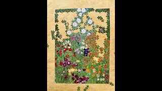 Flower Garden by Gustav Klimt 500piece puzzle by teNeues [upl. by Asselam]