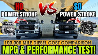 2024 Ford Super Duty HO VS SO Power Stroke Is There A Big MPG amp Performance Difference [upl. by Oiredised717]