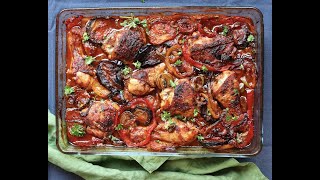 Kurdish tapsi stew with chicken  kurdisk kycklinggryta ”tapsi” [upl. by Cristobal]