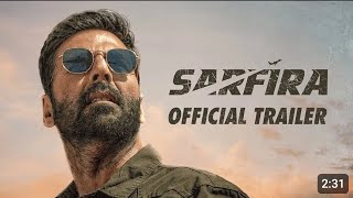 Sarfira – Official Trailer  Akshay Kumar  Paresh Rawal  Radhikka  Sudha Kongara  12th July 2024 [upl. by Kentigerma]