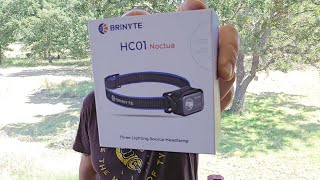 Brinyte HC01 Noctua Headlamp Review [upl. by Penelope38]