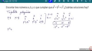 Triplete pitagórico [upl. by Ailekat]