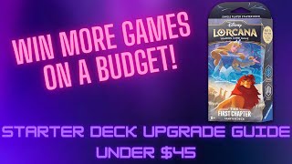 Upgrade Your Disney Lorcana Starter Deck on a Budget with Ease [upl. by Keiko]