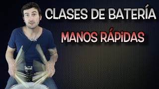 Clases de batería  Manos Rápidas [upl. by Anaik]