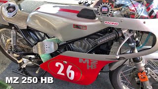 MZ HB 250  early 70s East German 2stroke airwater cooled racing motorcycle [upl. by Ireg]