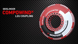 Low speed shaft LSS Compowind® Coupling  Geislinger Wind Power [upl. by Ayikin]