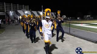 LWHiggins Marching Band Marching In vs Abramson Sci Academy 2023 [upl. by Thurnau]