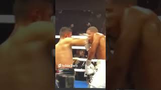 UpCloseSloMo Jorge Linares wobbles Devin Haney badly at end of 10th Round boxing boxeo [upl. by Bran212]