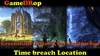 Psijic Order Time breach 🌄 Map Location Greenshade  Malabal Tor  Grahtwood [upl. by Nitsua]