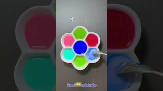 Blue 💙  6 Color   colormixing asmr colors [upl. by Snej]