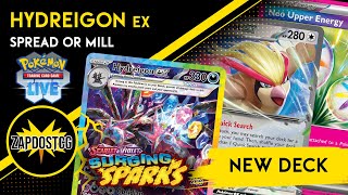 New Hydreigon ex Deck Is Actually Amazing  Surging Sparks Pokemon TCG [upl. by Domineca]