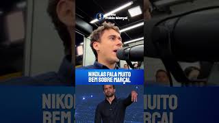 Nikolas Ferreira elogia Pablo Marçal [upl. by Aeikan]