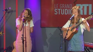 Les Frangines  Il Jouait du Piano Debout Live  Le Grand Studio RTL [upl. by Kimball]