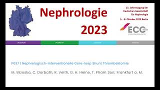 Nephrologie 2023 Nephrologischinterventionelle GoreIoop Shunt Thrombektomie [upl. by Rebmyk959]