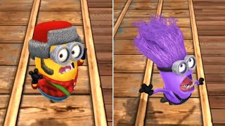 Lumberjack Minion Evil Minion Gameplay at Super Silly Fun Land  Despicable Me Minion Rush [upl. by Luedtke]