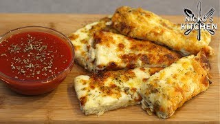 Keto Bread Sticks 🧀 Extra Cheesy  Must have Keto recipe [upl. by Eisserc]