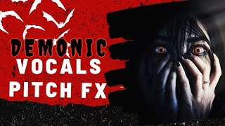 Quick MIXING TIPS Demonic pitch stereo special effects THE EASY WAY [upl. by Brigit]