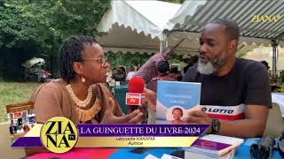 La Guinguette du livre 2024 Léocadie Kakama Jean Clair Matondo Brice Ngabelet [upl. by Roee]