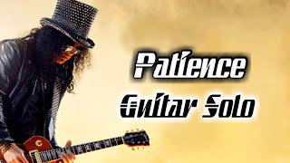 Patience Solo Backing Track [upl. by Terrilyn]