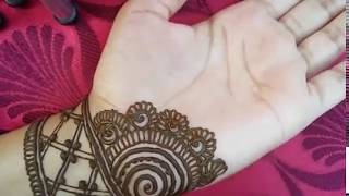 Latest beautifulstylish and easy mehndi designs for front handsSimple Henna designs 2018 [upl. by Nivak]