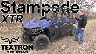 Country Cat  2017 Textron Off Road Stampede XTR [upl. by Nnaeilsel]