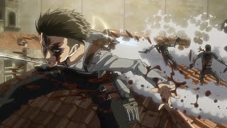 Levi vs Kenny and his squad  Full Fight HD Attack on Titan [upl. by Kurtzig]