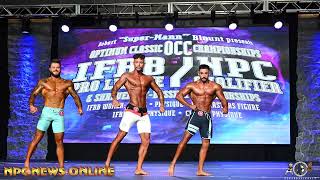 2023 NPC Optimum Classic Novice Mens Physique Overall Videos in 4k [upl. by Downes103]