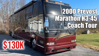 2000 Prevost Marathon H345 Double Slide Coach Tour  For Sale by Owner in Tyrone Pennsylvania [upl. by Aenert]