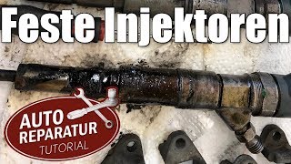 Injektoren wechseln Part 2  Festsitzende Injektoren ausbauen   DIY Tutorial [upl. by Vedette]