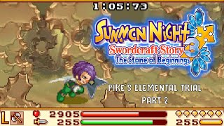 Summon Night Swordcraft Story 3 Pikes elemental trial part 2 [upl. by Jentoft]