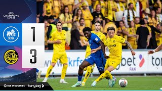 FC RFS 13 BODOGLIMT  HIGHLIGHTS  LABĀKIE MOMENTI  UEFA CHAMPIONS LEAGUE [upl. by Balfore]