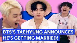 EN Chaos at BTS Season’s Greetings 2022 as V announces a “wedding” [upl. by Adal]