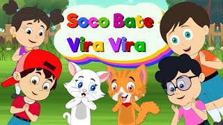 Canzoni per bambini  Kids4Hits Soco Bate Vira  Summer 2023 [upl. by Schwenk]