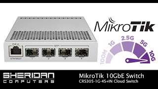 MikroTik CRS3051G4SIN 10GbE Switch Unboxing [upl. by Emanuele]