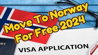 Apply For Norway Visa  No IELTS  Study Visa 2024  Move To Norway With In 14 Days [upl. by Nibbor]