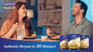 Authentic Biryani in just 30 min with Daawat Biryani Kit [upl. by Cathee]