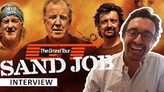 Richard Hammond on The Grand Tour Sand Job the man amp machine stories and the three idiot blokes [upl. by Aisorbma]