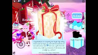 Royale High Christmas 2020 Gifting Event Completionist 🎁 [upl. by Nodmac223]