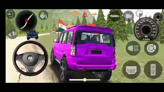 😱Mahindra pink ♥️ Scorpio 😈 Offroad Thar Game😱🇮🇳 Cars Simulator 3D offroad Game 🎮 jai hind🇮🇳 [upl. by Kersten499]